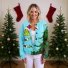 Women'S Christmas Sweater Cute Fun Christmas Sweater Fall And Winter Long Sleeve Knitted Sweater