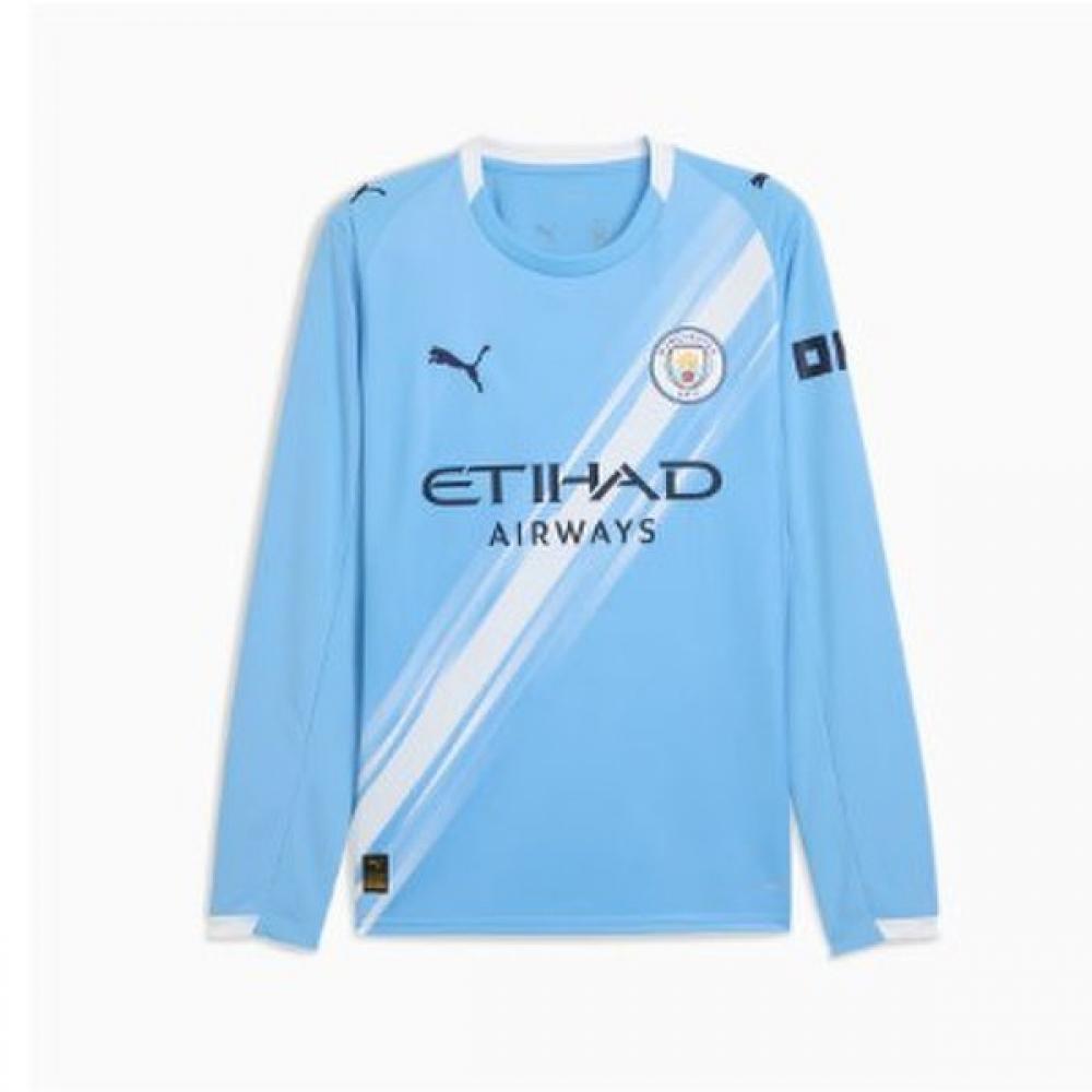 Puma Mcfc Home Jersey Replica Ls