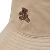 DakS Women S reverSible Bucket Hat Beige Check Embroidery Dbhe4e119i2