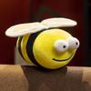 25cmCute Big Eyes Seven Stars Ladybug Plush Toy Doll Small Bee Doll Insect Living Room TV Cabinet Decoration Soft Stuffed Gifts