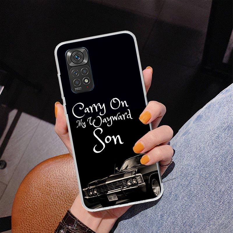 Babaite Supernatural SPN Dean und Sam Handyhülle für Xiaomi Redmi Note 15 14 13 12S 12 11 Pro Plus 14S 11S 11E 10 10S 11T 5G Per