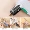 Mini Bag Sealer, Upgrade 2 in 1 Heat Seal & Cutter with Lanyard, Portable Handheld for Plastic Bags Snacks Food Storage & Snacks Freshness