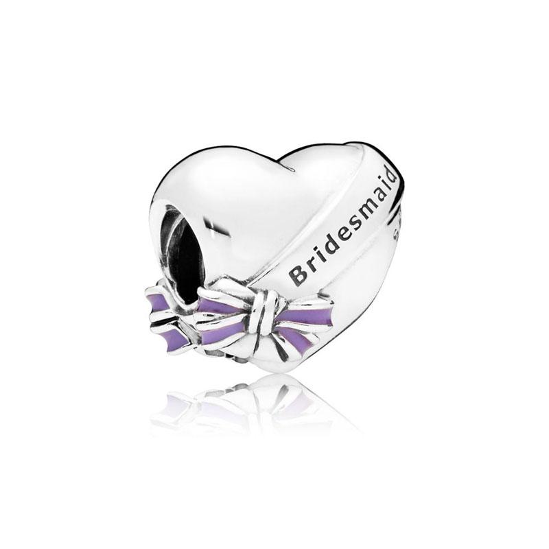 Copper Metal Heart, Father, Mother, Wife, Sisters, Brother Bead Components Ideal Designed For Authentic Original Bracelet High Quality Fine Jewelry