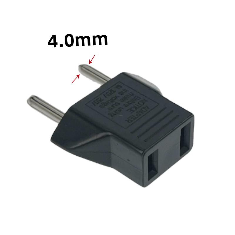 America European Mini CN UK EU To US AU Power Plug Adapter Russia Australia Travel Plug Converter Korea 4.0mm 4.8mm Plug 6A 125A