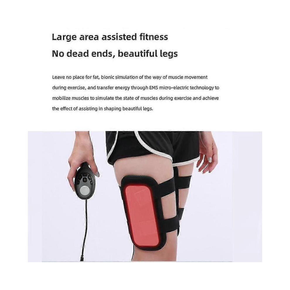 Upgrade Ems Electric Muscle Stimulator Massager Fitness Tens Anti Cellulite Legs Belts Trainer Slimming Thigh