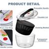 Press-type Vegetable Salad Spinner Quick Spin Salad Dryer Mixer Fruits Drain Basket  Fruit Washing