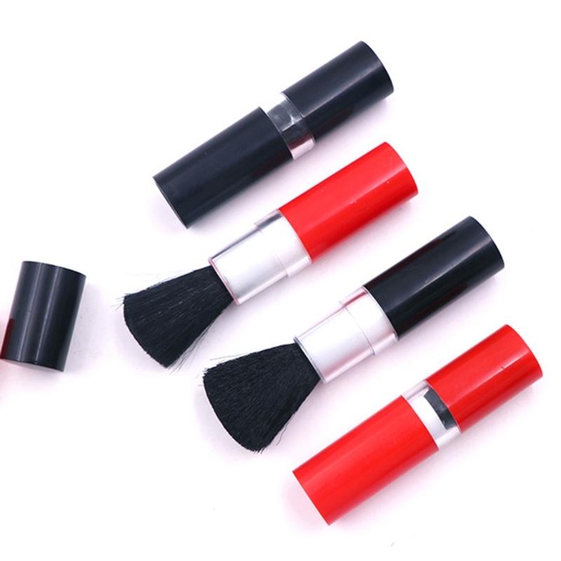 2Pack Rotating Keyboard Cleaner Brush Professional Camera Lens Cleaning Tool ABS Material Portable Office Gadget