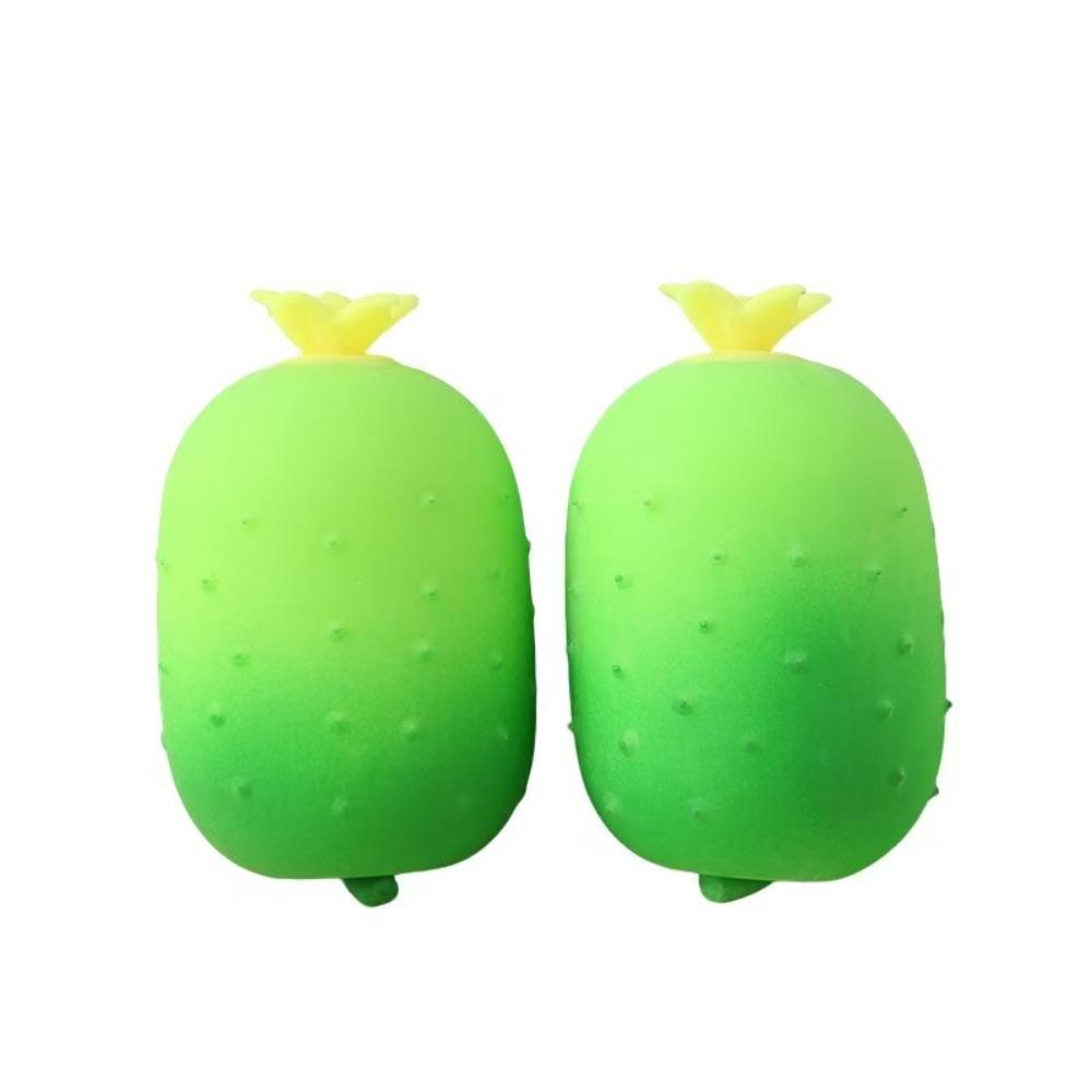 Schattige Komkommer Squishy Super Zacht Langzame Terugslag Vloeibaar Stressverlichtend Speelgoed Angstverlichting Fidget Voor Kinderen Volwassenen Alle Leeftijden