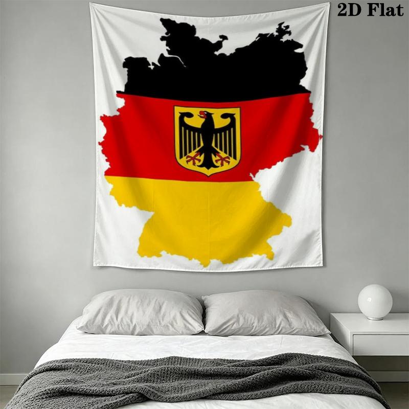 Bundesadler Wandteppich Ästhetischer Wandbehang Bedruckter Stoffdecke Dekorative Wandteppiche für Schlafzimmer Wohnzimmer Heimdekoration
