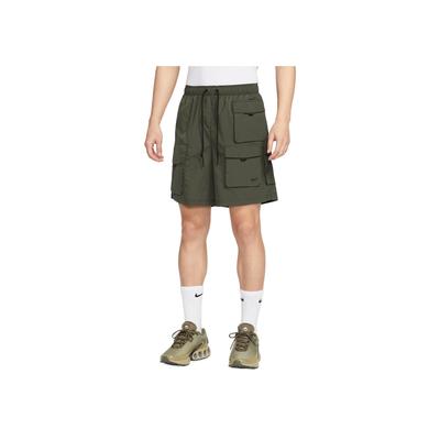 Techniczne Wygodne Modne Codzienne Uniwersalne Szorty Cargo Męskie szorty Redwood-Green HJ0678355