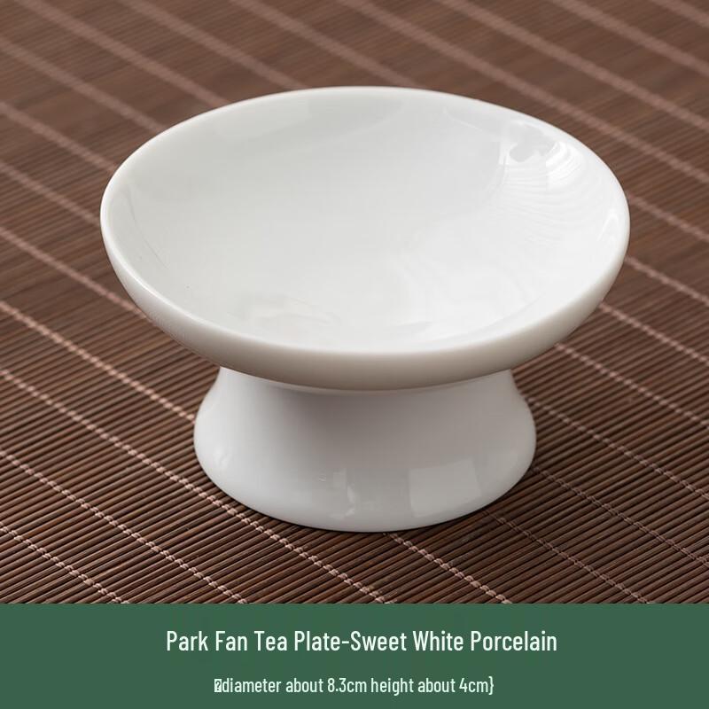Mini Ceramic High-Foot Snack & Dessert Plate