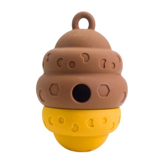 Silicone Dog Food Leakage Ball Bite Resistant Treat Dispensing Feeder Toy Pet Teething Cleaning Interactive Boredom Enrichment Toy