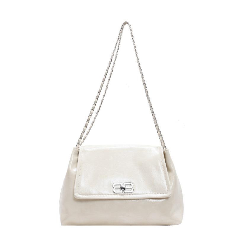 

Сумка в стиле ретро премиум-класса, женская сумка, новая популярная сумка на плечо с цепочкой осень-зима, большая вместимость, сумка-тоут для поездок на работу