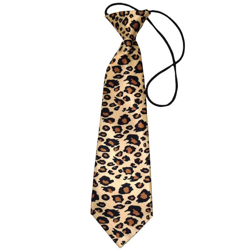 Kinder Erwachsene Glänzender Satin Bedruckt Gestreift Gepunktet Krawatte ohne Knoten zum Überziehen Festival Foto-Requisiten Tide