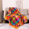 LISM Double-Layer Sherpa Fleece Throw Blanket