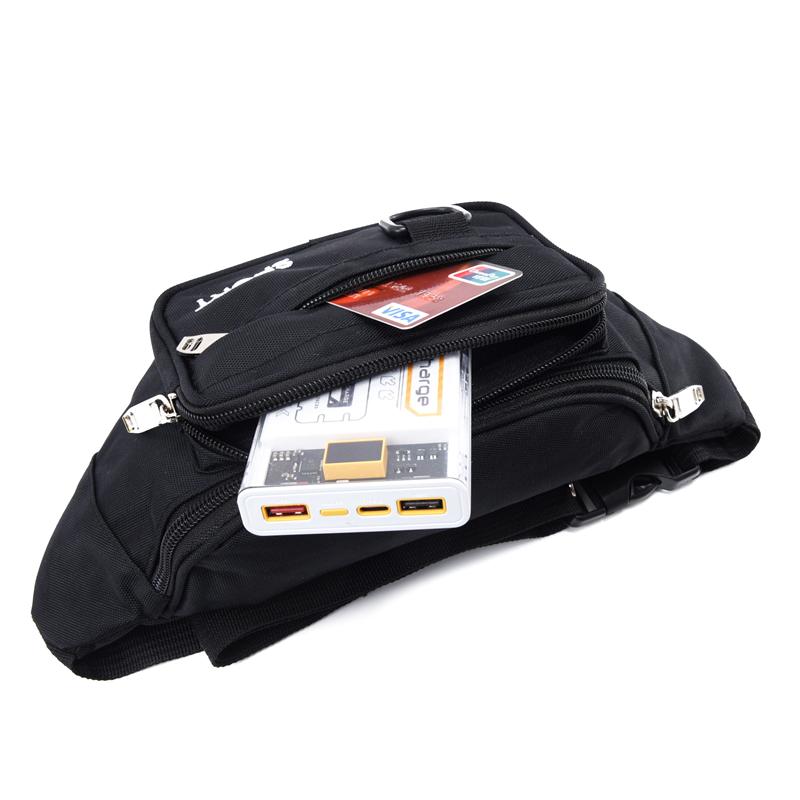 Men's Waterproof Waist Bag - Large Capacity Outdoor Sports Pack for Phone/Wallet (Durable Wear-Resistant Fanny Pack)