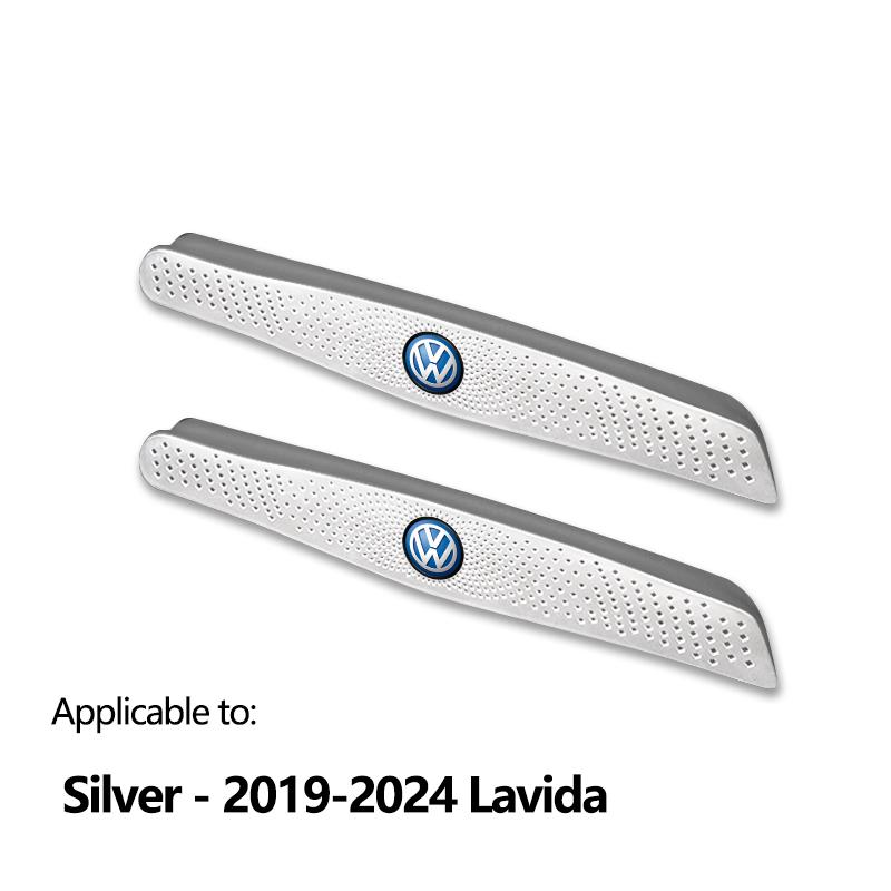 Metal Car Rear Row Air Conditioning Vent Protective Cover For VW Tiguan Touran Golf Jetta Passat CC Magotan Sagitar Lavida T-ROC
