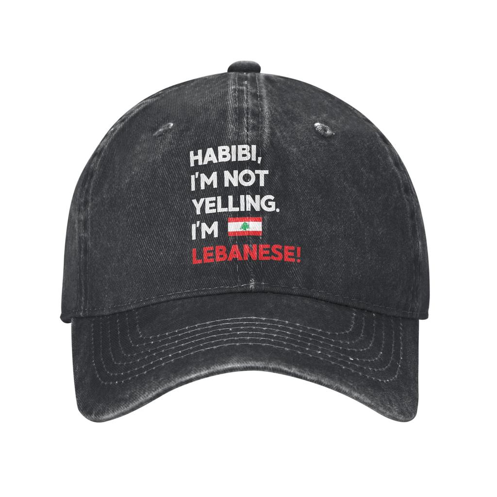 Lebanon Flag Heart Accessories Baseball Caps Unisex Casual Caps Hat Adjustable Trucker Hats Snapback Cap