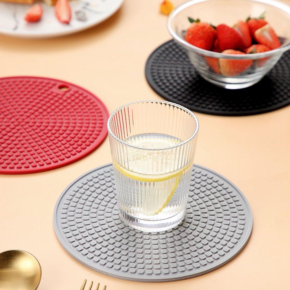 Accessories Table Doily Table Mat Insulating Hot Pads Trivets Pot Round Doily Protective Mat