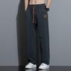 Pantaloni Estivi da Uomo Gamba Dritta in Seta di Ghiaccio con Tessuto Quickdry per Abbigliamento Casual