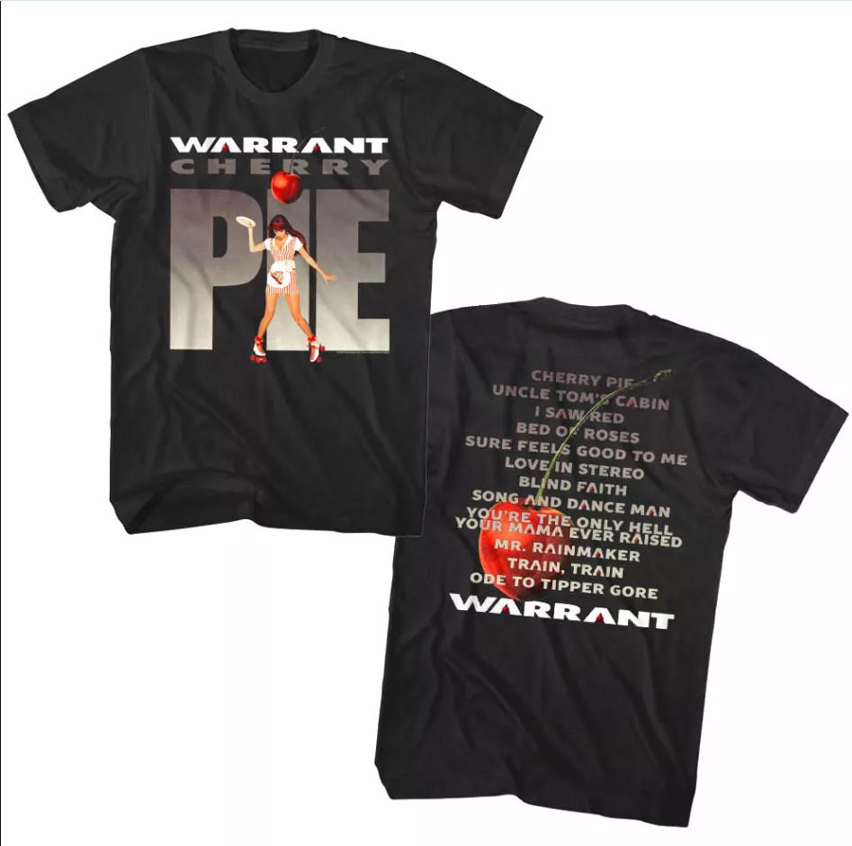Warrant Cherry Pie Album Cover T-shirt size S-5XL M