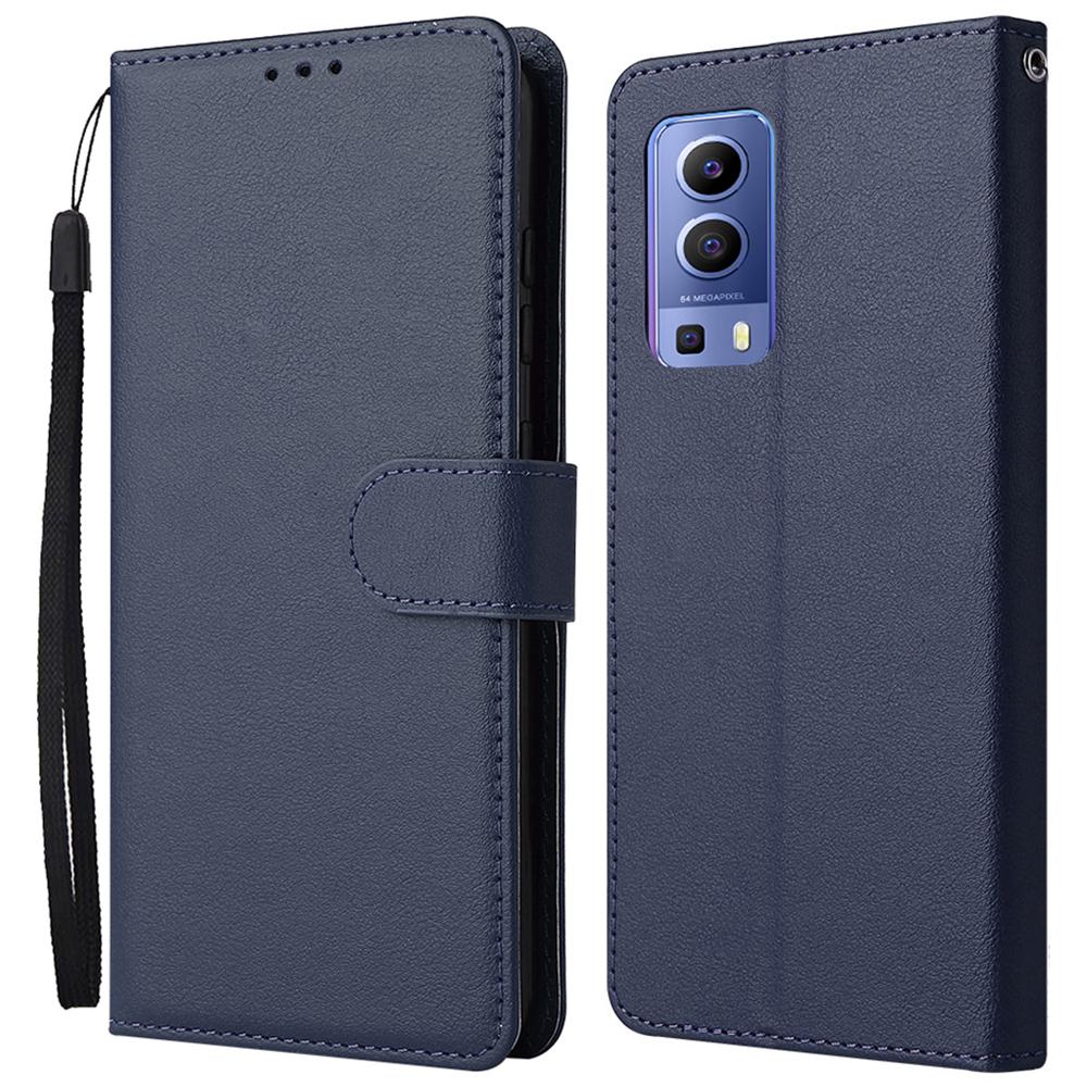 Wallet Phone Case for Vivo Y75s 5G/T1x 5G/Y72 5G/iQOO Z3/Y53s 4G/Y53s/Y52 5G PU Leather Cover