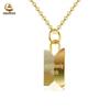 Rose Flower Crown Pure Gold 999 Pendant Set for Women - Qixi Valentine's Day Gift