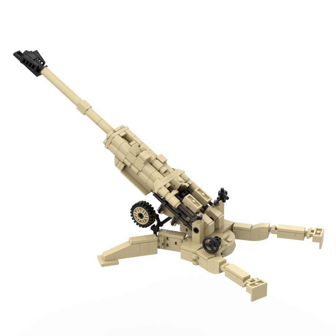 M777 155mm Howitzer Military Weapons Building