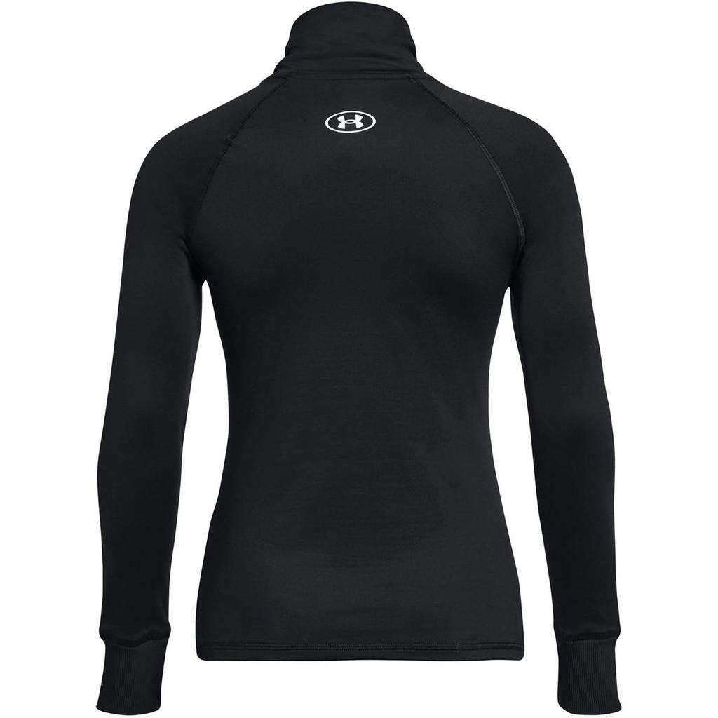 UA Train CW Funnel Neck Black Lime Yellow White SM [Under Armour]