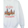HARRY POTTER Girls Holidays At Hogwarts Sweatshirt