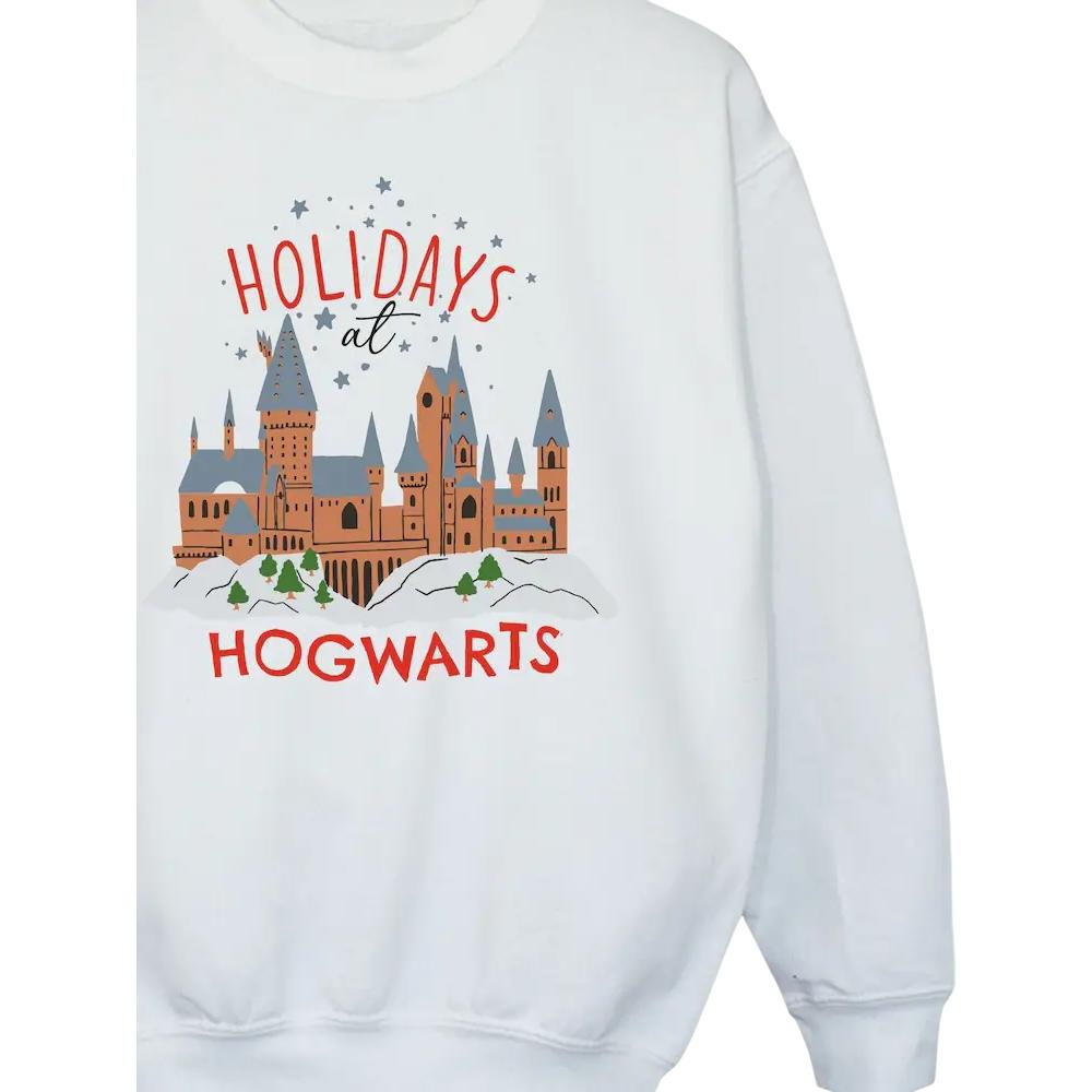 HARRY POTTER Girls Holidays At Hogwarts Sweatshirt