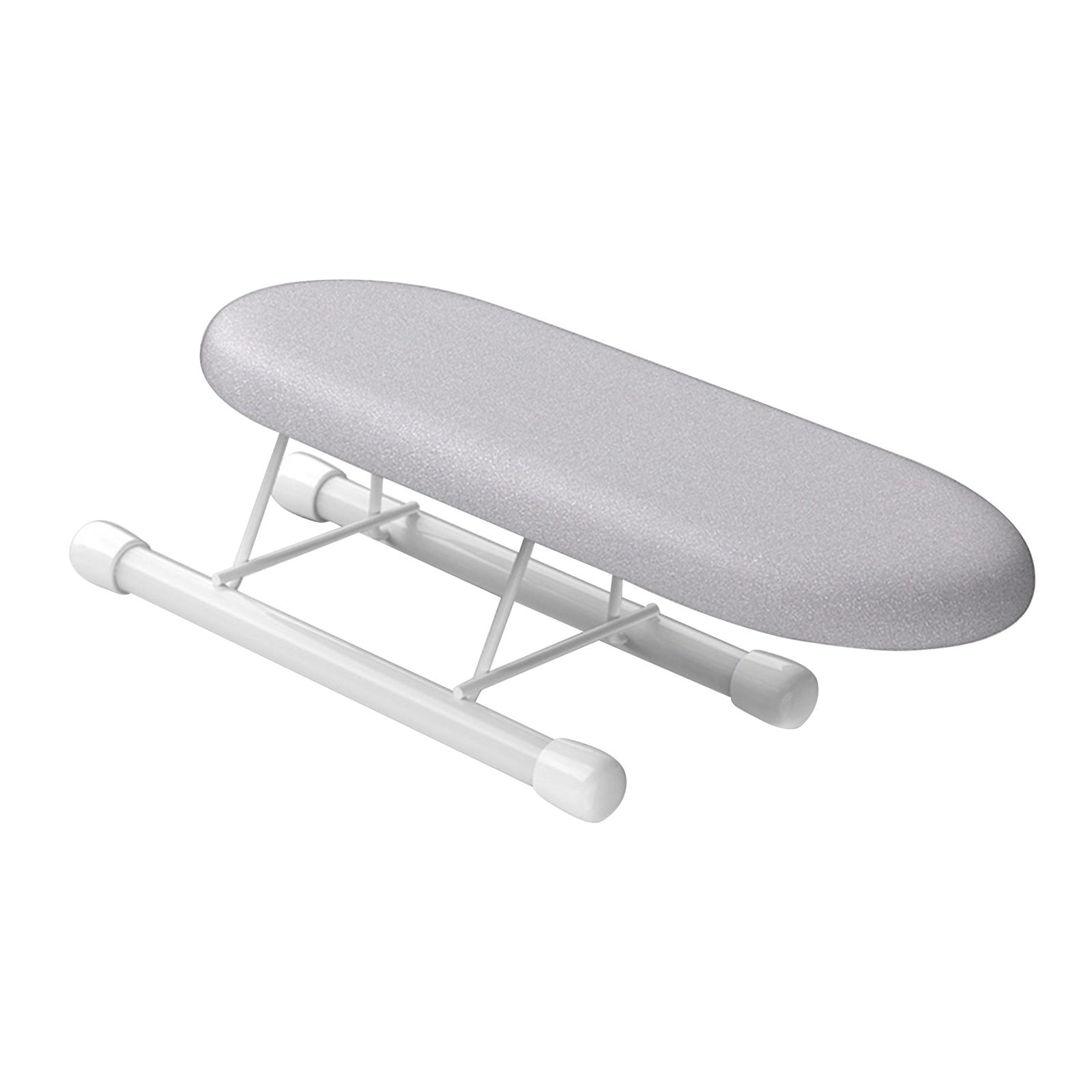 

Маленькая складная гладильная доска, съемный чехол, глажка манжет, горловины для квартир, дома, путешествий серебряный