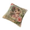 Victorian Angel Christmas Pillowcase Soft Fabric Cushion Cover Decor Pillow Case Cover Sofa Zippered 40X40cm
