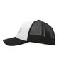 Eondeokeonteulol Summer Mesh Sunblock Logo Color Block Ball Cap Unisex Baseball Cap Signature / Mesh Trucker Black