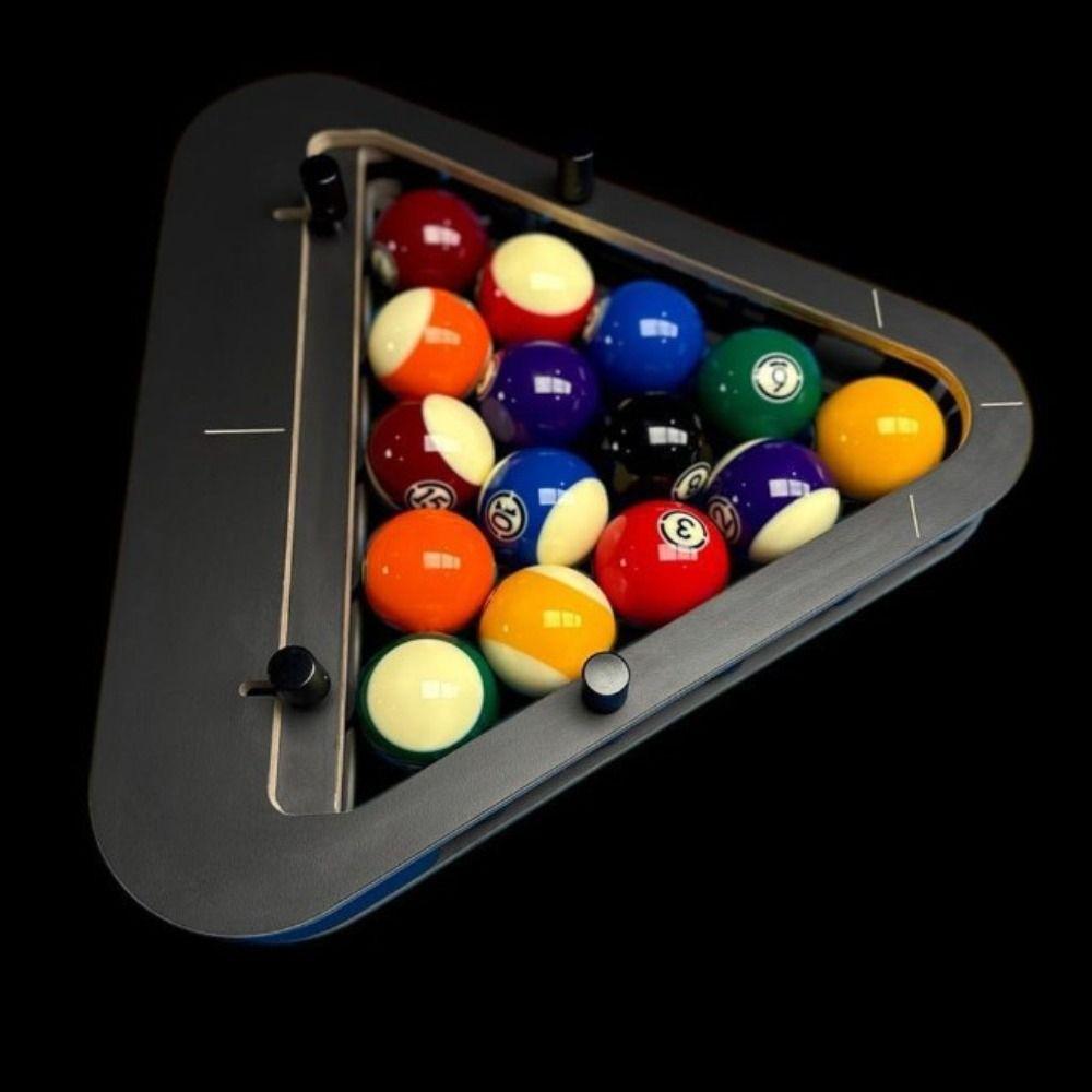Wooden Billiard Triangle Stand Billiards Stand System  Pool Ball Positioning Training Accessories