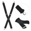 50mm Wide Suspenders Strap Clip X Type Elastic Heavy Duty Men S Strip Sling Decor