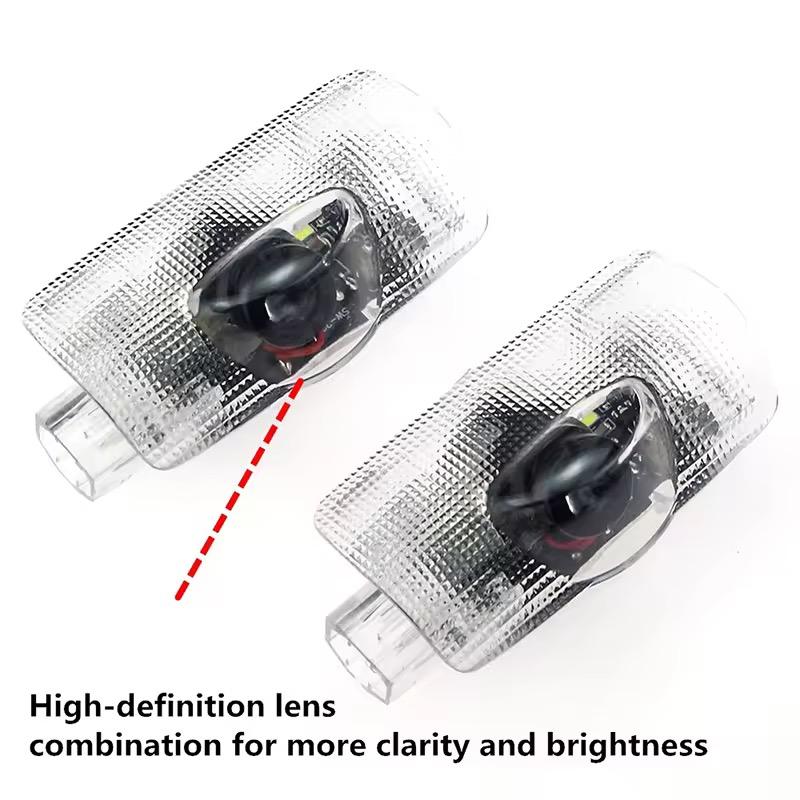 LED Car Logo Projector Lamp Door Welcome Ghost Shadow Light Accessories For Lexus ES 2006-2017 ES200 ES300 ES330 350 400 430