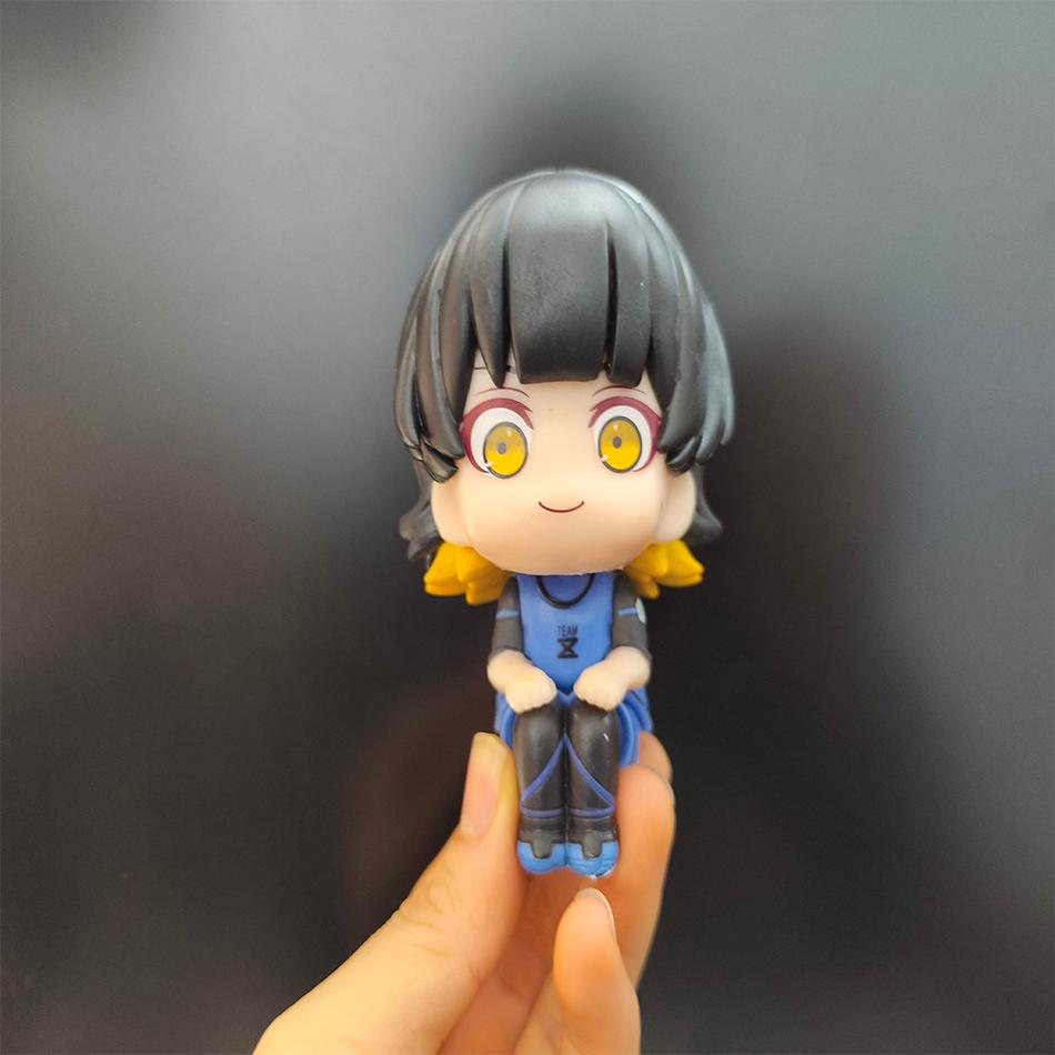 Blue Lock Anime Figure Isagi Yoichi Chigiri Hyoma Bachira Meguru Nagi Seishiro Action Figures Collection Model Figurine Doll Toy Poseable Articulated