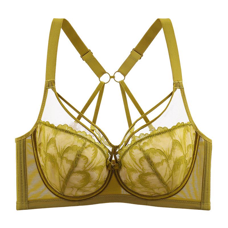 Underwear Women's Thin Collection Bra Breathable No Steel Hoop Bra Adjustable Top Support Sexy push up Bra