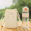 Adjustable Shoulder Strap Bottle Storage Bag Phone Pocket Water Bottle Carrier  Walking Picnic