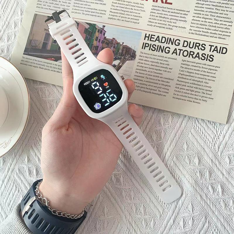 Fashion Sports Watch For Women And Men Electronic LED Digital Watch Casual Big Dial Silicone Female Watch Sports Clock