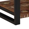 Side Table Multicolored 40 X 40 X 50 Cm Solid Reclaimed Wood