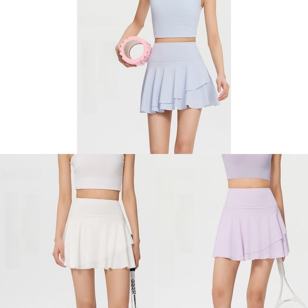 Outdoor Running Skirt For Women With High Waist And Breathable Nylon Fabric For Fitness And Yoga