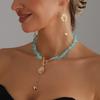 Forest Ins Shaofeng Daisy Love Tassel Necklace Versatile OT Buckle Necklace