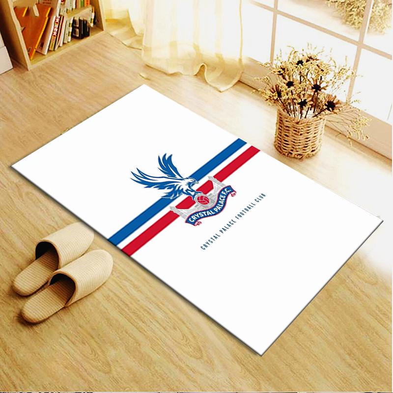 Crystal Palace FC Teppich für Wohnzimmer Schlafzimmer Zuhause Sofadekoration, Kinderspiel rutschfeste Bodenmatte