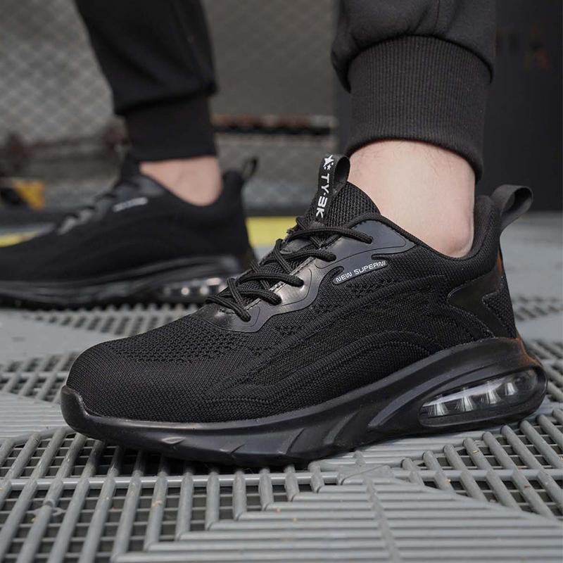 Work Shoes Steel Toe Shoes Men Safety Shoes Anti Smash Puncture-Proof Work Shoes Boots Fashion Indestructible Security Footwear