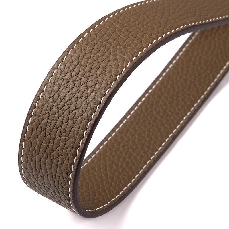 3.3cm 2.6cm Wide Genuine Leather Shoulder Bag Straps Replacement Cowhide Crossbody Strap for Handbag Handle Belt Purse Accessory