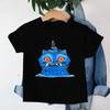 Kpop Demon Hunters Merch T-shirt for Children K-Pop Demon Hunters Tiger Print Fashion Tops Casual Girls Boys 2025 Movie T Shirt