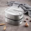 MAXCOOK 304 Stainless Steel Extra Large Lunch Box