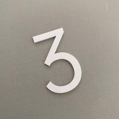 Digits Number Apartment Sticker Building Acrylic Metal Building Floating Exterior On The Door House Number Extra Large